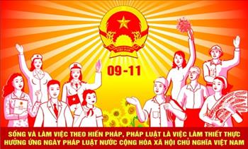 Ngày Pháp luật Việt Nam - Nâng cao ý thức và niềm tin  pháp luật cho CBCNV Công ty Thủy điện Trị An 