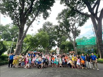 Công đoàn Công ty  và đoàn thanh niên  tổ chức cho các cháu con CBCNV tham quan Thảo Cầm Viên Sài Gòn